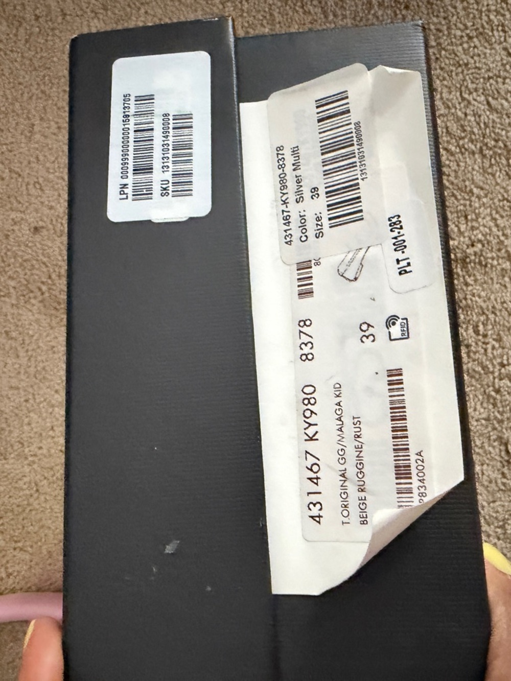 Gucci Beige/Tan GG Canvas Horsebit Loafers - Picture 6 of 6